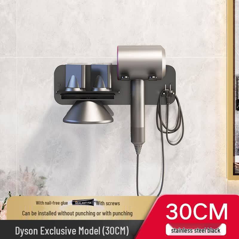 

MDNG Wall-Mounted Hair Dryer Holder for Dyson