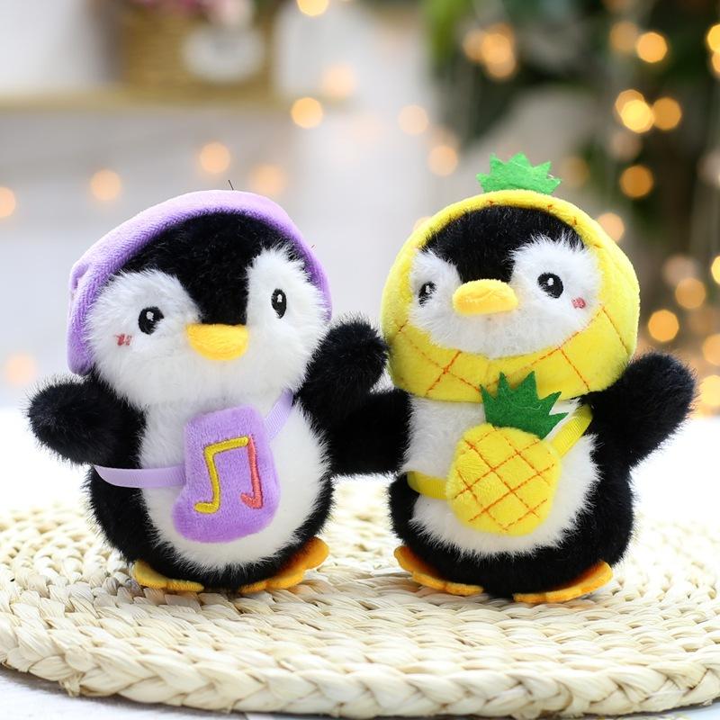 Cute Little Penguin Pendant Plush Toy Doll Cartoon Bag Hanging Keychain Rag Doll Doll