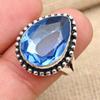 Beautiful Tanzanite Gemstone Handmade Jewelry Solid 925 Sterling Silver Ring