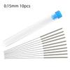 10pcs 3D Printer Nozzle Cleaning Kit 0.15/0.2/0.25/0.3/0.35/0.4/0.5/0.6/0.8/1.0mm Stainless Steel Nozzle Cleaning Needles