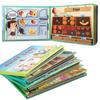 Quiet Book Magic Sticker Toy Baby Educational Montessori Busy Book Preschool Learning Book for Kids Early Educational Binder