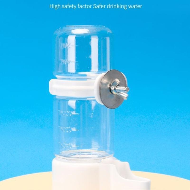 2PCS Automatic Auto Waterer For Parrots Budgies Cockatiels Safe Plastic Water Dispenser Feeder Easy Maintenances