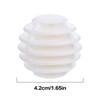 Foam Golf Practice Balls 42mm Striped Hollow Training Ball Colorful Training Aid Accessories for Driving Range Swing Practice