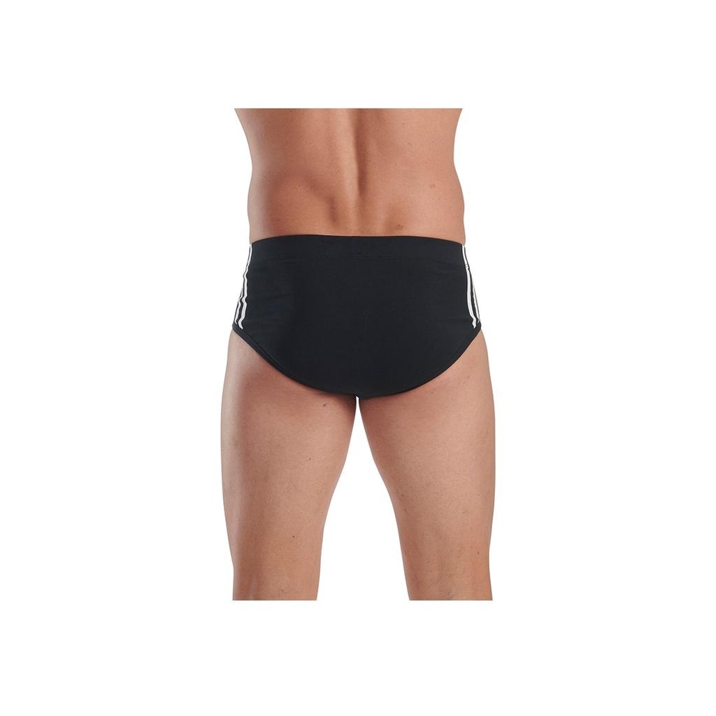 adidas Originals 3-Pack Thin Cotton Triangle Underwear Moisture-Wicking Quick-Dry High-Stretch Skin-Friendly Men Underwear Black 4A1M50-000