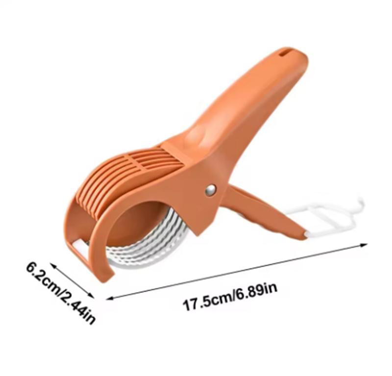 Carrot Cutter Food Grade Carrot Cucumber Slicer Tool Kitchen Supplies Ergonomic Handle Reusable BPA Free Labor-saving Multipurpo