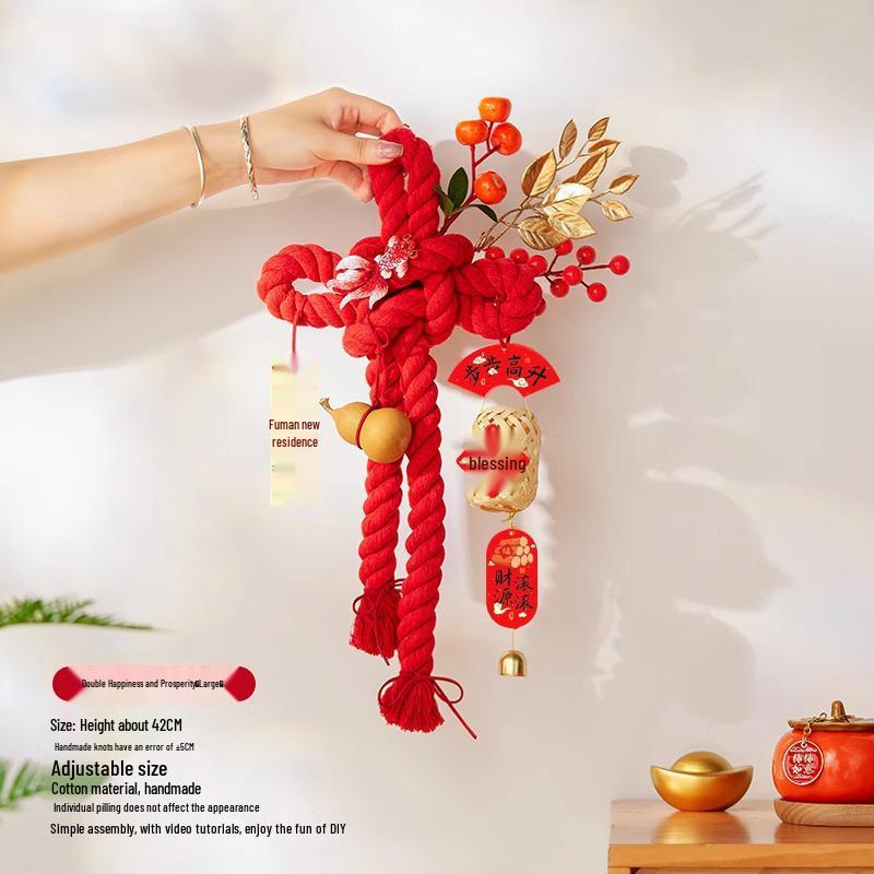 Ten Thousand Knot Door Hanging - Housewarming Ornament