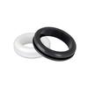 Grommet 3~80mm Black/White PVC Rubber Double Sided Protective Coil Seal Gasket Out Hole Wire O-ring for Protects Wire Cable Hole