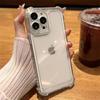 Super Stoßfestes Transparentes Case Für iPhone 15 14 13 12 11 Pro Max Xs XR 7 8 Plus SE20 Handy Air Hart Bumper Schutzhülle