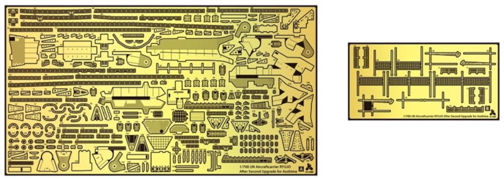 

Tetra Model Серия SE Японский авианосец Рюдзё Пластиковые детали для модели SE7015 1/700 (Компания А)