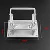 Stainless Steel Craft Leather Splitter Machine Thinning Skiver Splitter Machine DIY Strap Cutting Tools Thickness Adjustable