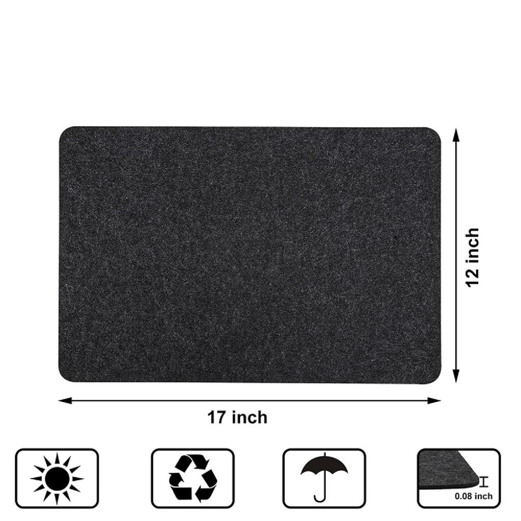 Heat Resistant Mat Heat Proof Mat Rectangle Reusable