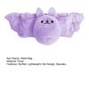 Waist Bag Plush Stuffed Bat Purse with Card Slots Squeaky