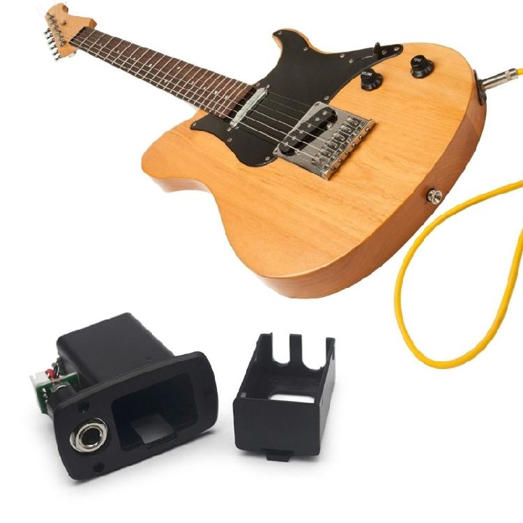 9v Battery Case Cover Compartment Cover Replacement Plastic Battery Cover Holder Case for Guitar Bass Pickup Part