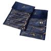 Necklaces Rings Earrings Bag Luxurious Jewelry Storage Roll Velvet Jewelry Bag Modern Travel Jewelry Organizer For Handbag Gift