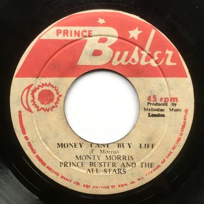 7inch Record ERIC "MONTY" MORRIS , PRINCE BUSTER - Money Can't Buy Life / Money Hungry None Prince Buster Jamaica Reggae, Ska & Dub Used