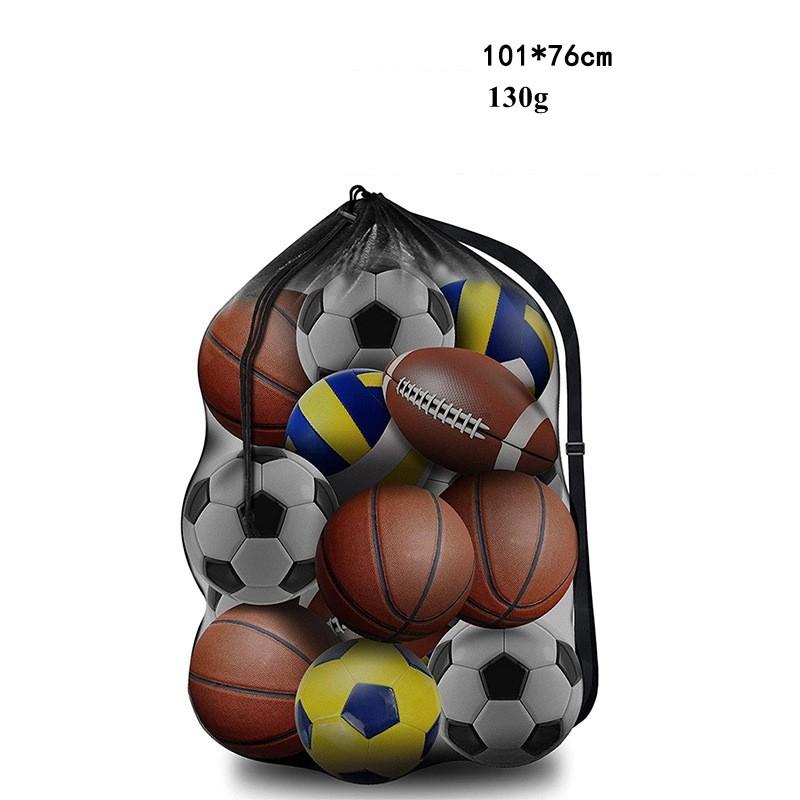 Extra Large Sports Ball Bag with Shoulder Strap Soccer Ball Net Bag Soccer Ball Bag for Basketball Volleyball Football Soccer