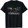 RAF Tornado GR4 Vliegtuig Oorlogsvliegtuig Straalvliegtuig Vliegtuig Heren T-shirt Korte Mouw Casual Katoen Ronde Hals Zomer T-shirt