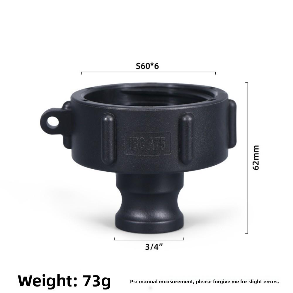 Высококачественный полипропиленовый адаптер для кубовой емкости (A200) с пластиковым кулачковым замком, комбинированный комплект, соединитель клапана