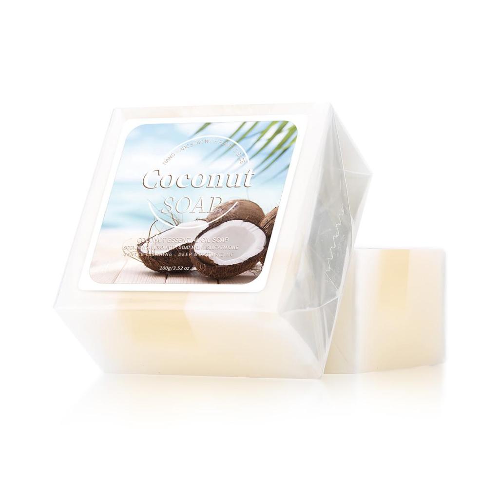 Handmade Turmeric Bamboo Charcoal Soap with Aloe, Papaya, Goat Milk, Sea Salt & Essential Oils