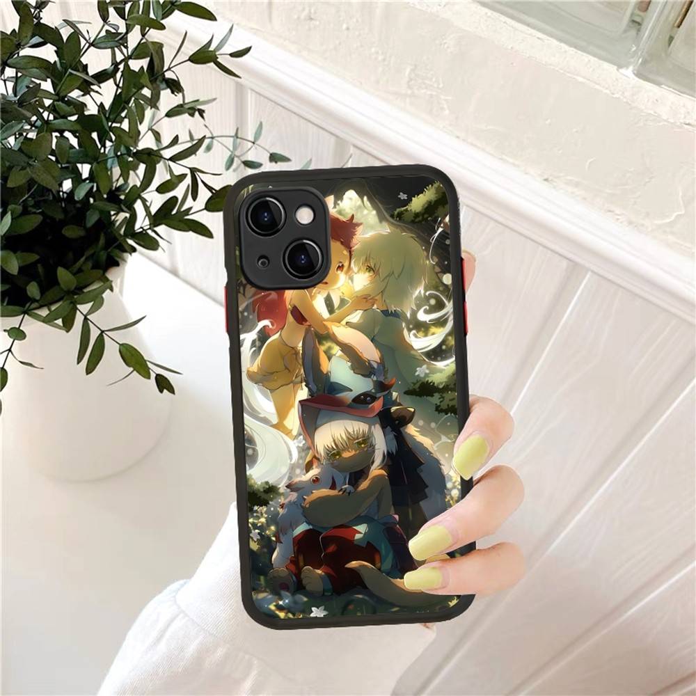 Made in Abyss Anime Phone Case for iPhone 14 11 12 13 Mini Pro Max 8 7 Plus X XR XS MAX Translucent Matte Cover
