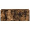 7 piece TV cabinet set smoked oak effect engineered wood