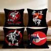 Sports Judo Martial Arts Cushion Cover Home & Car Multi-Scene Pillow Cover - Reversible, Soft & Durable for Daily Use
