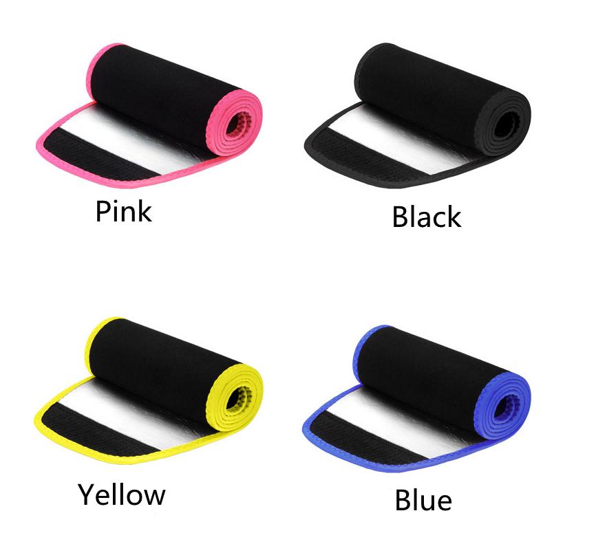 Neoprene Waist Trainer Body Slimming Shaper Fitness Training Sauna Weight Loss Sweat Belt Waist Trimmer Belt