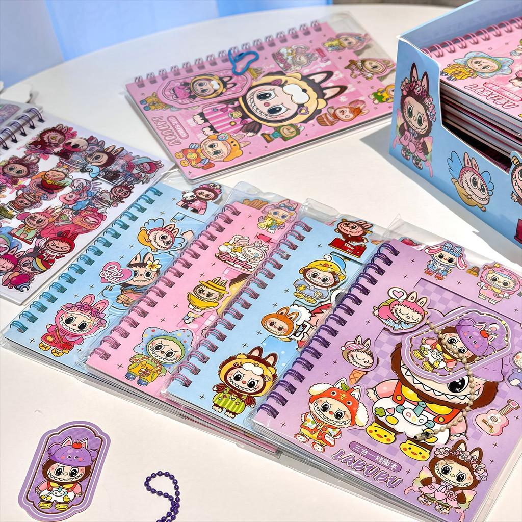 Labu Wiring Circle Cartoon Account Sticker Book Notebook Diary Stationery
