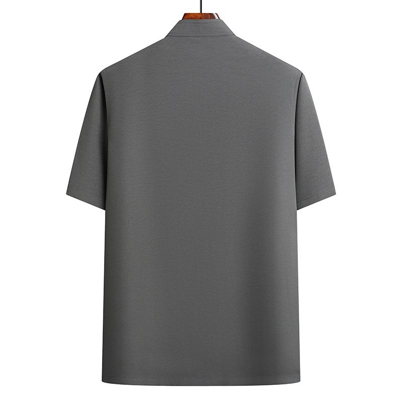 Men's Chinese Style Summer Short-Sleeve Tang Suit