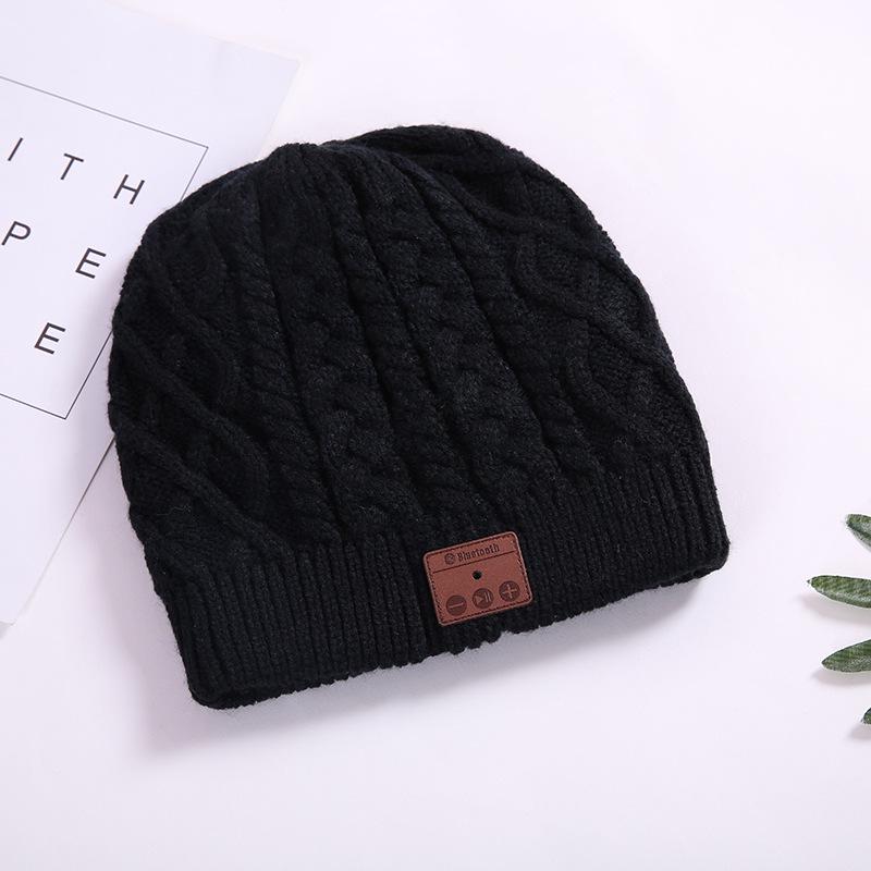 

2026 Bluetooth Winter Knit Hat: Double Ear Call & Music Listening, Plus Velvet Warmth.