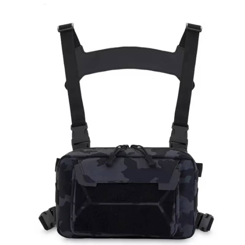 Fishing Chest Bag Men's Tactical Bags Waterproof Molle Nylon Climbing Camping Backpacks Outdoor Travel Vest Backpack Fanny Pack
