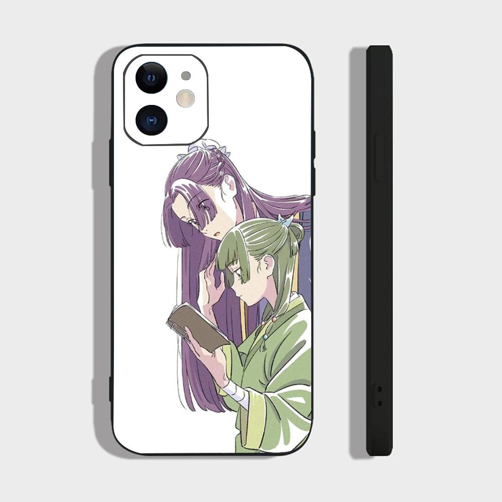 The Apothecary Diaries Animation Phone Case For IPhone 17 Air 16 15 14 13 Pro Max 11 12 Black Silicone Cover