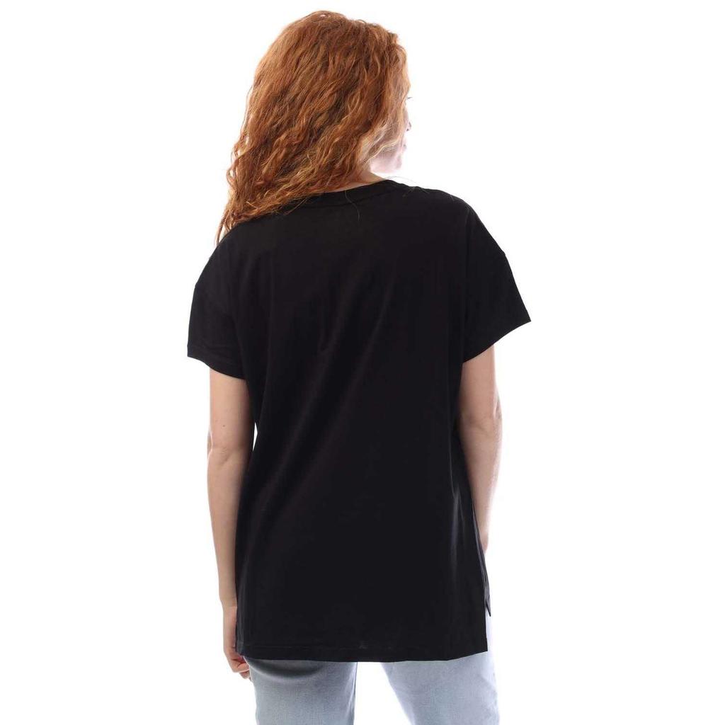 DKNY Womens/Ladies Sequin Logo T-Shirt