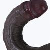 13.18 Inch Realistic Liquid Silicone Dildo with Strong Suction Cup, Soft Flexible Body-Safe Silicone, Waterproof, Discreet Packaging