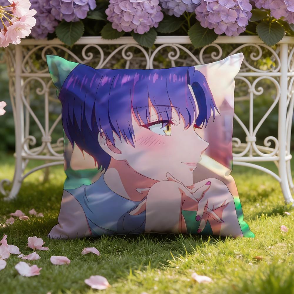 M-Mikadono Sanshimai wa Angai, Choroi Cushion Cover Home & Car Dual-Scene Pillow Cover: Reversible for Premium Comfort