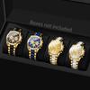 Xiaomi 2/3/4PCS Luxury Men Business Watches Set Fashion Three Eyes Roma Dial Quartz Wristwatch Reloj Hombre (Without Box)