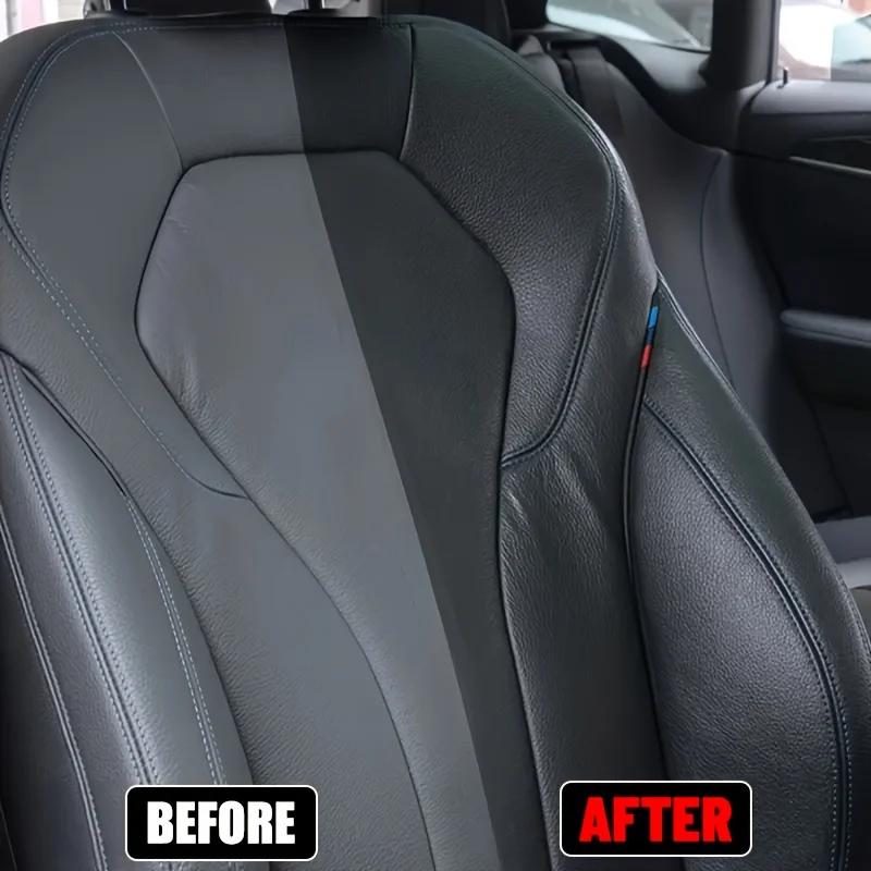 Plastic Renovate Wax - Blackening & Brightening Agent for Car Interiors & Exteriors, Tire Repair & Maintenance Cream, Rubber
