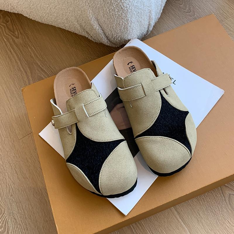 Fashion New Flats Shoes for Women 2024 Soft Leather Hook Loop Mocasines De Mujer Chaussure Comfortable Femme Shoes Slippers