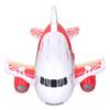 Kids Electric Airplane Toy Lights Music Openable Door High Simulated Aircraft Model with Water Mist Spray