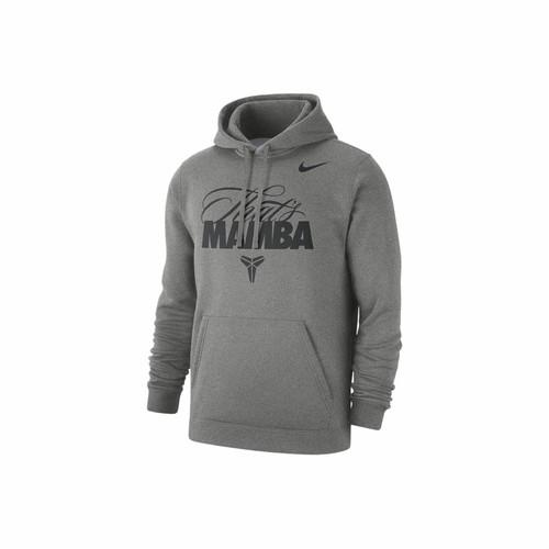 Nike Letter Print American Style Fleece-Lined Long Sleeve Sweatshirt for Men XL серый