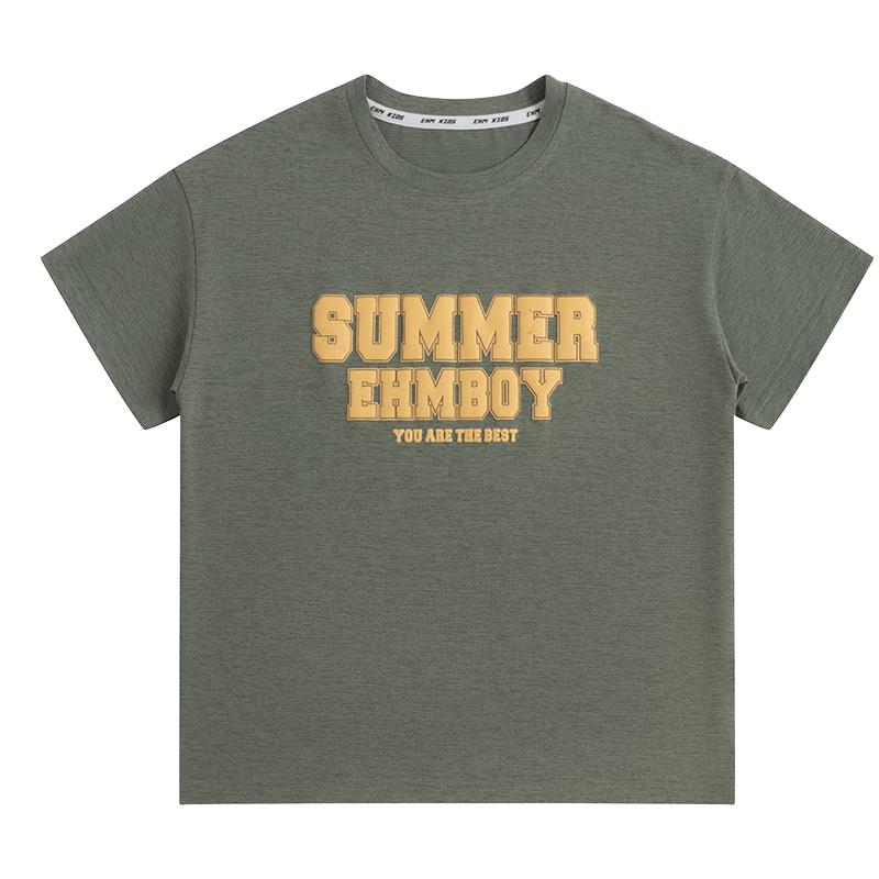 Little Elephant Ham Boys Quick-Dry Short Sleeve T-Shirt 110