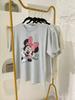 Unisex Disney Minnie Graphic T Shirt Women Man Women Cotton Short Sleeve Tee Streetwear Oversized Casual Tops 2026 Y2k Clothes
