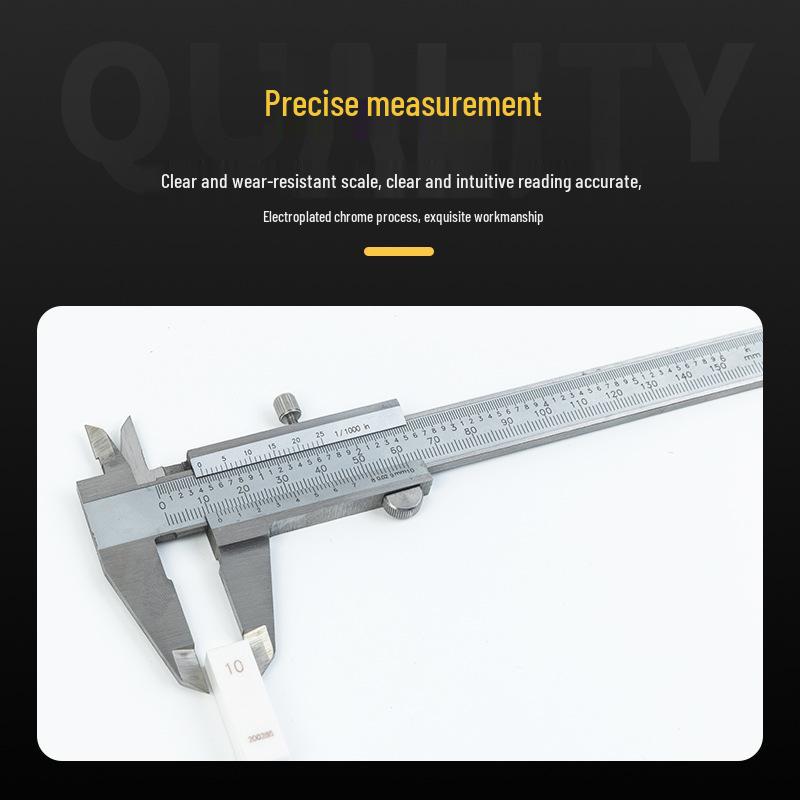 Прецизионный штангенциркуль из нержавеющей стали - Промышленное и бытовое использование 150mm