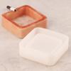 Silicone Mold Ashtray Resin Mold Heart Square Mold For DIY Resin UV Crystal Epoxy Crafts Crystal Ashtray Home Decoration