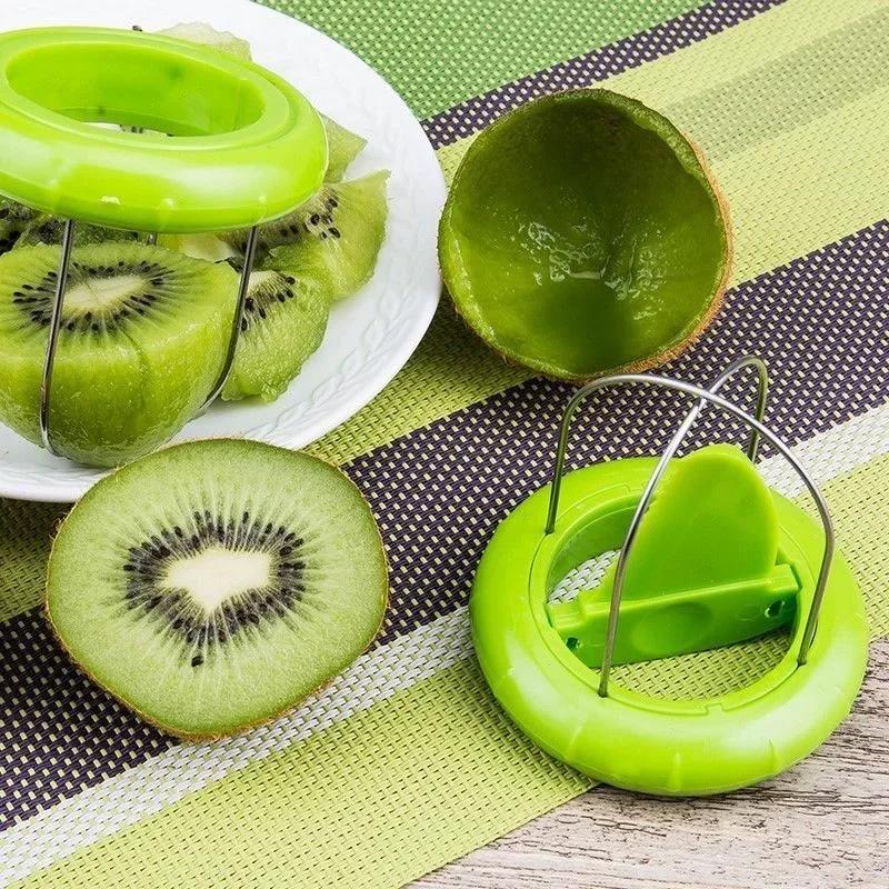 1PC New Creative Knife Kiwi Cutter Fruit Salad Cooking Tools Kitchen Gadgets Cutting Peeler Accessories