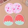 10 Pcs Makeup Remover Pads Washable Double-Layer Strawberry Print Cleaning Cotton Reusable Facial Make Up Removal Pads Tool