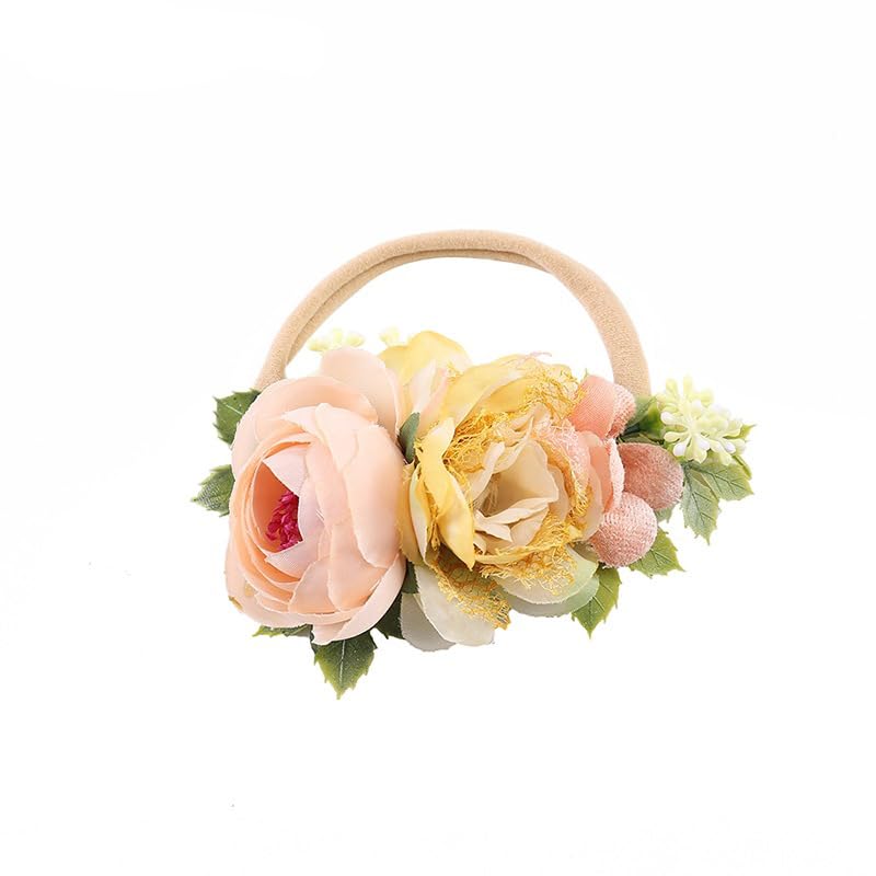 Baby Baby Nylon High Elasticity Baby Hair Kids Hair Cute Artificial Newborn Baby Shrine Photo Shoot Gift Hairband, Hairband, Headband, Accessory,