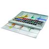Winsor Newton Cotman Watercolor Studio 40 18909471 & Set, Half-Pan Colors,