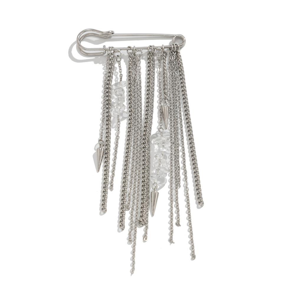 Detachable Cross Pendant Jeans Chain Heart Trousers Decoration  Unisex