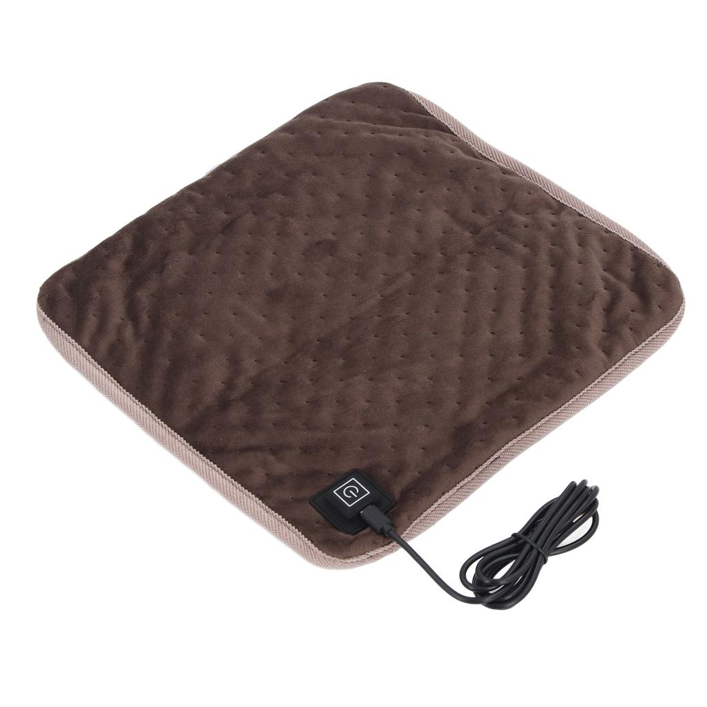 Heated Blanket Electric Throw USB 5W Soft Synthetic Fiber 3 Gear Electric Heating Blanket with 5ft Cable for Keeping Warm In Home Office
